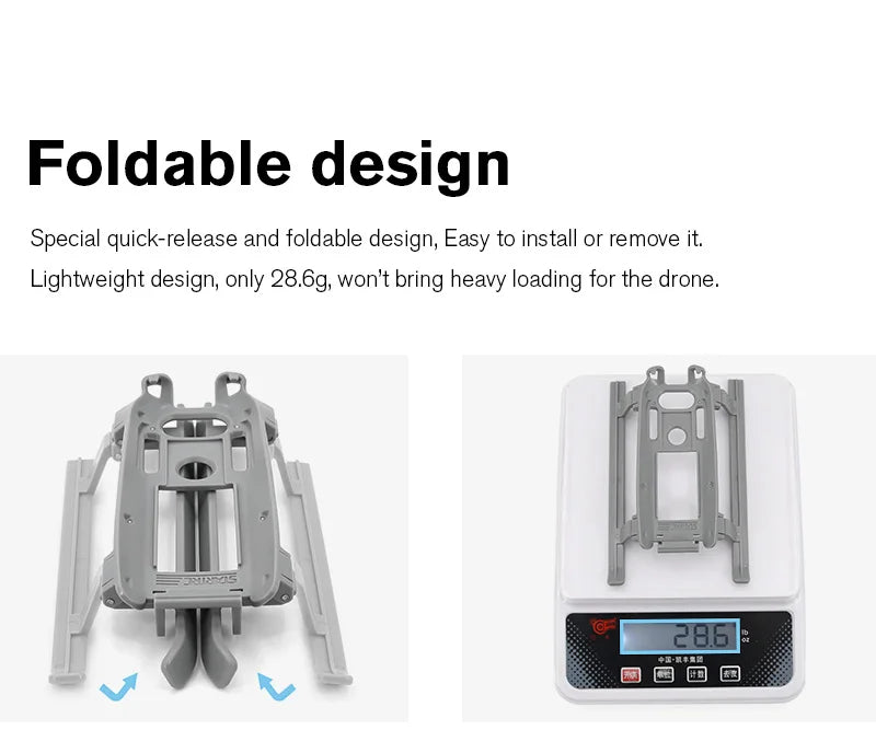foldable design Easy to install or remove it. 28.6g, won't bring