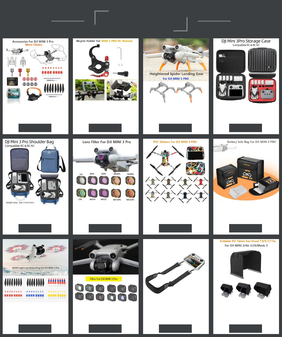 4ccessories For DJI MINI PRO Bicycle Holder For MinI PRO RC