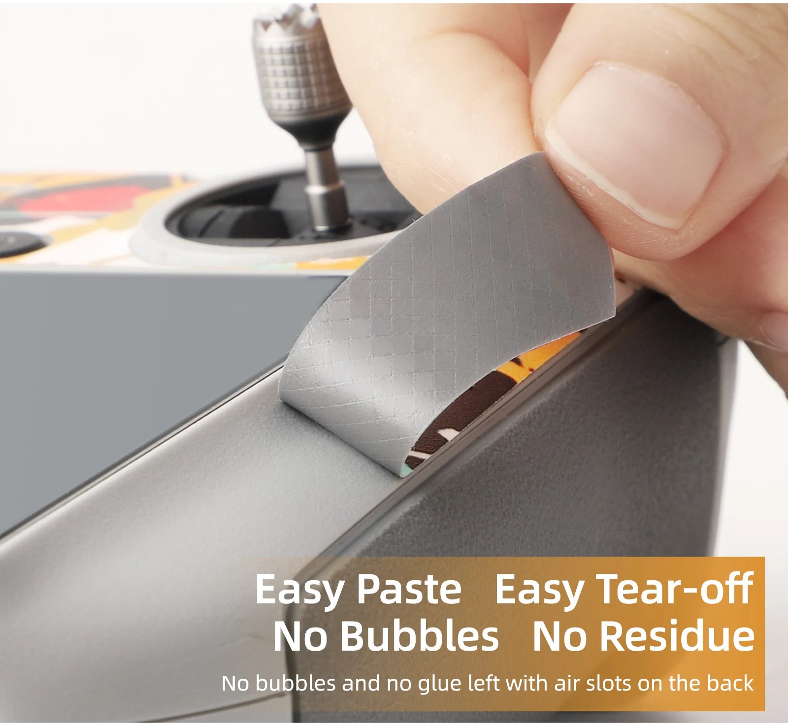 Easy Paste Easy Tear-off No Bubbles No Residue No bubbles