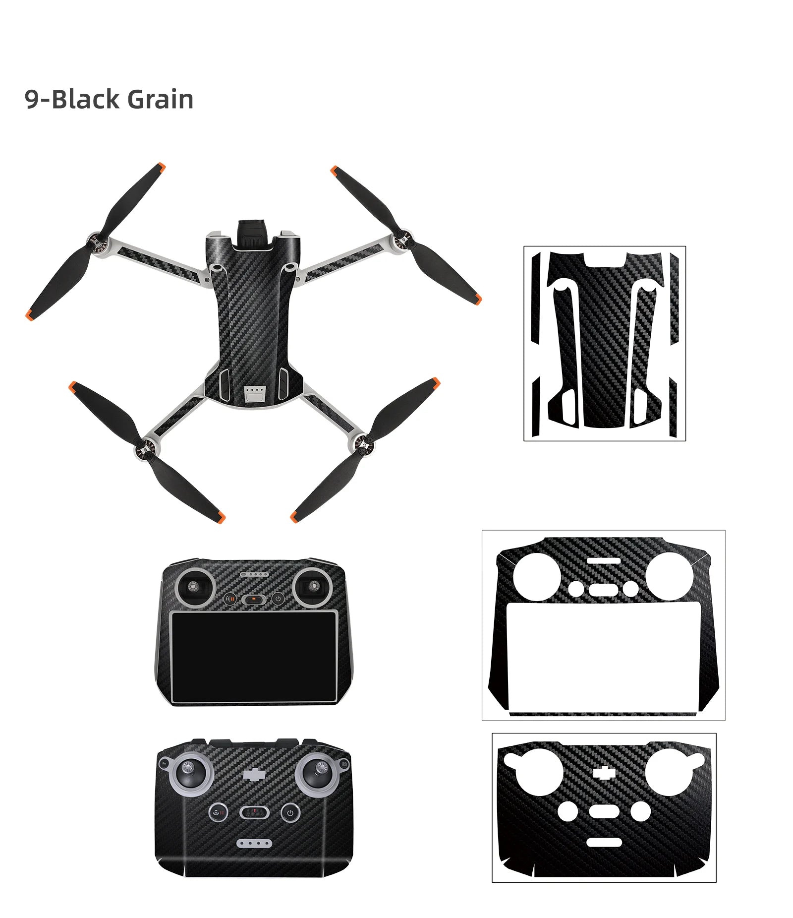 these decals help showing off your unique style for Mini 3 Pro. Sticker only,