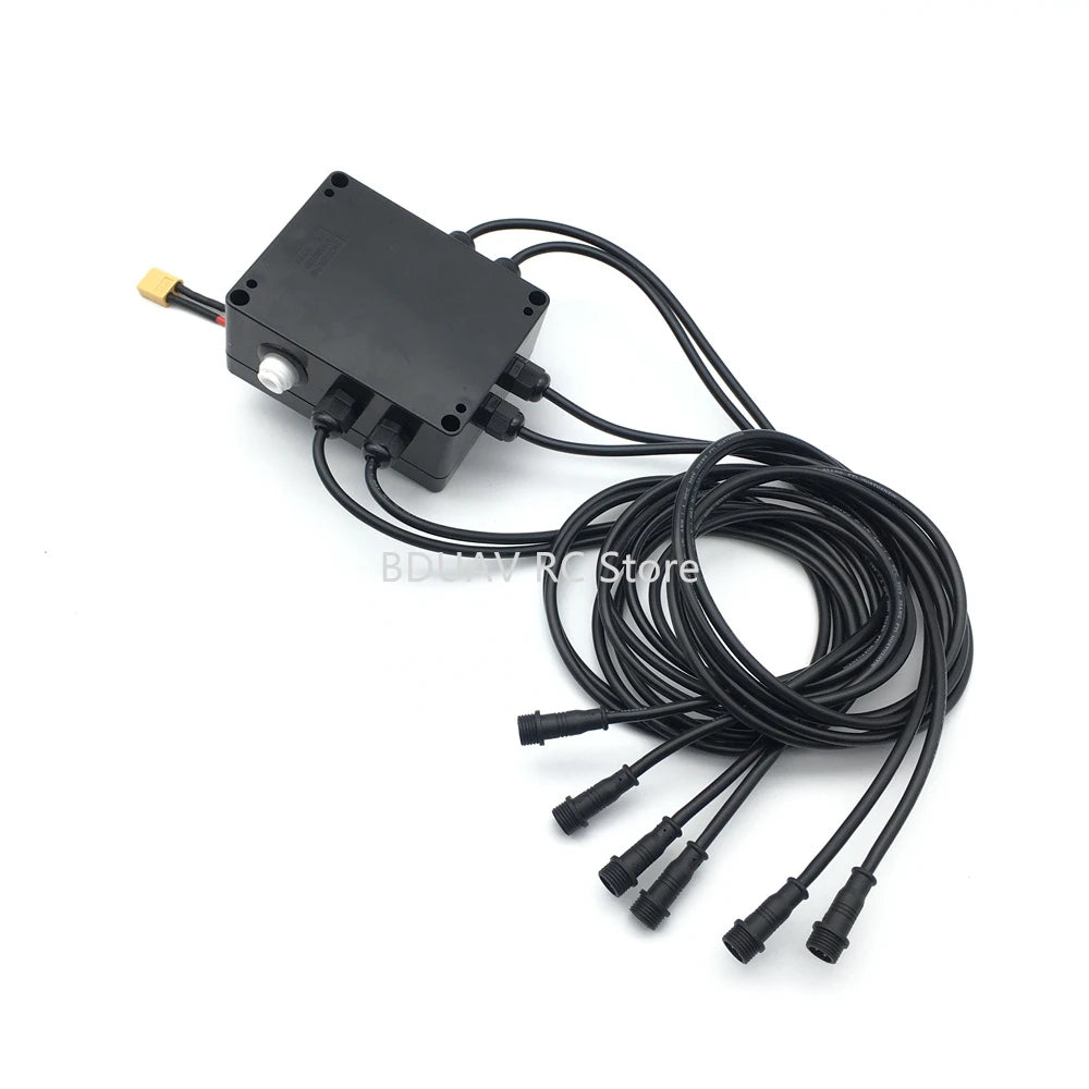 5810 فوهة الانحلال المعدنية بالطرد المركزي مع 12S 14S ESC لـ Dji T20 T30 T40 حماية النباتات الزراعية بدون طيار ملحقات طائرة بدون طيار للزراعة 30 nylon screws break the particles and atomize them . static electricity is generated by friction
