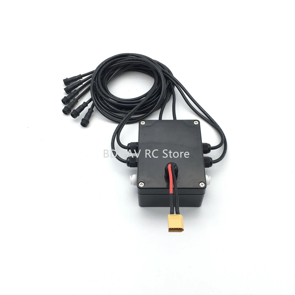 5810 فوهة الانحلال المعدنية بالطرد المركزي مع 12S 14S ESC لـ Dji T20 T30 T40 حماية النباتات الزراعية بدون طيار ملحقات طائرة بدون طيار للزراعة 31 the airflow generated by the rotation of the surrounding blades is atomized once .