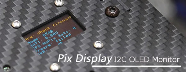 CUAV PIX_DISPLA will be inserted into the I2C