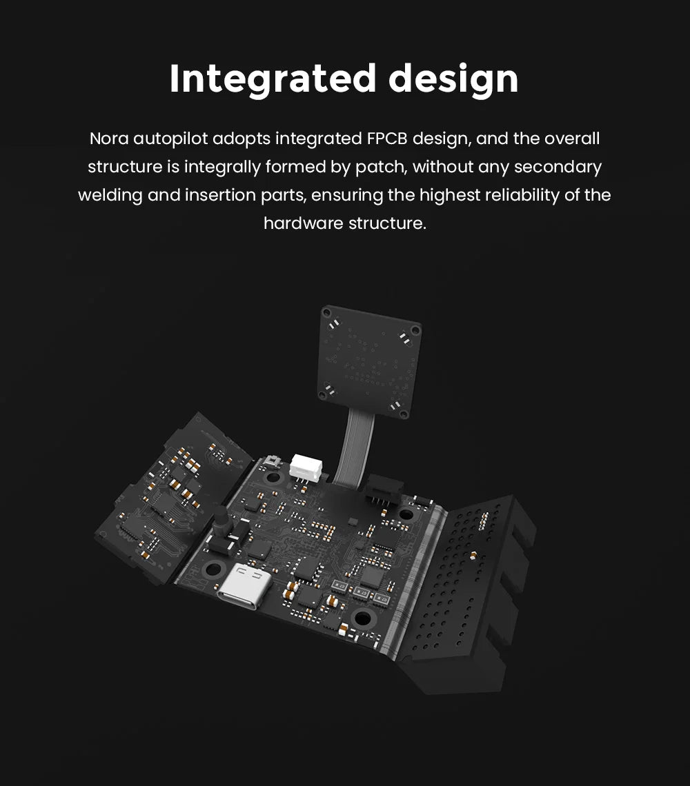 CUAV New Open Source Nora+ Flight Controller NEO 3 Pro M9N CAN GPS APM PX4 Pixhawk FPV RC Drone Quadcopter Integrated Autopilot 18 Integrated design Nora autopilot adopts integrated FPCB design . overall structure is