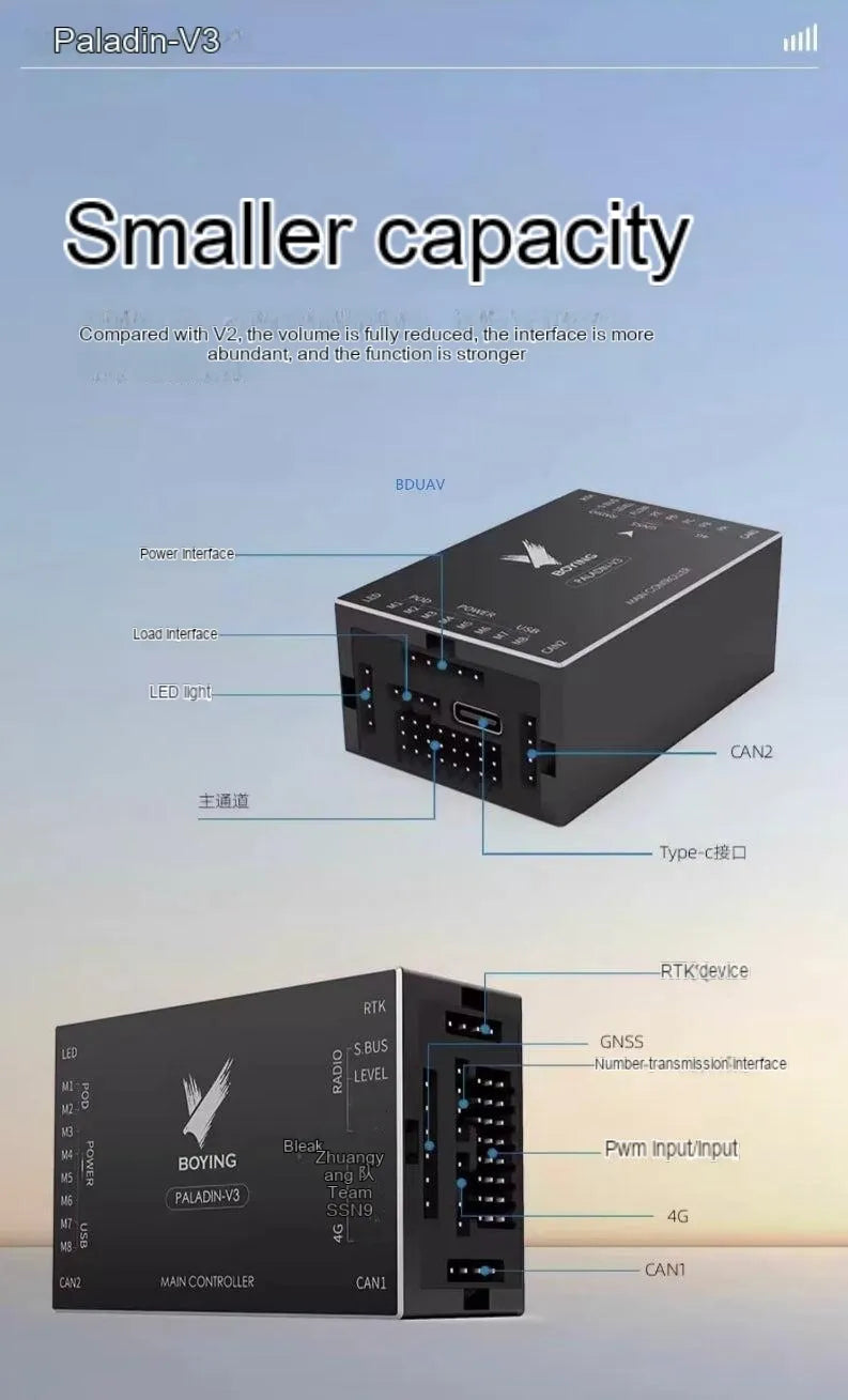 Boying Paladin V3 Automatic Flight Controller for Agriculture Drone