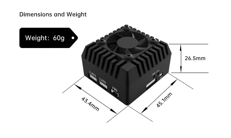 AI-powered drone tracking module for multi-target recognition and lost aircraft detection.