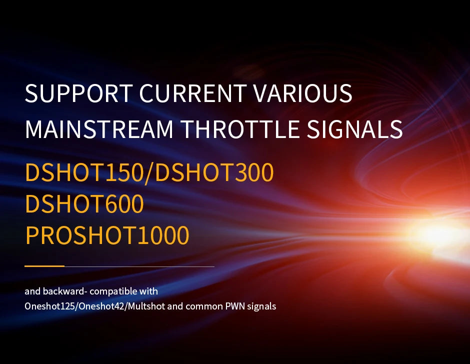 CURRENT VARIOUS MAINSTREAM THROTTLE SIGNALS 