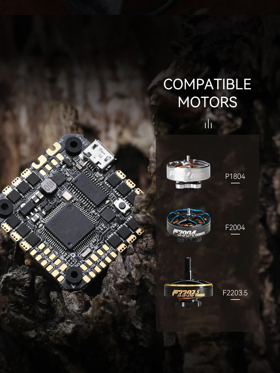 T-MOTOR F7 35A/45A 2-6S AIO SPECIF