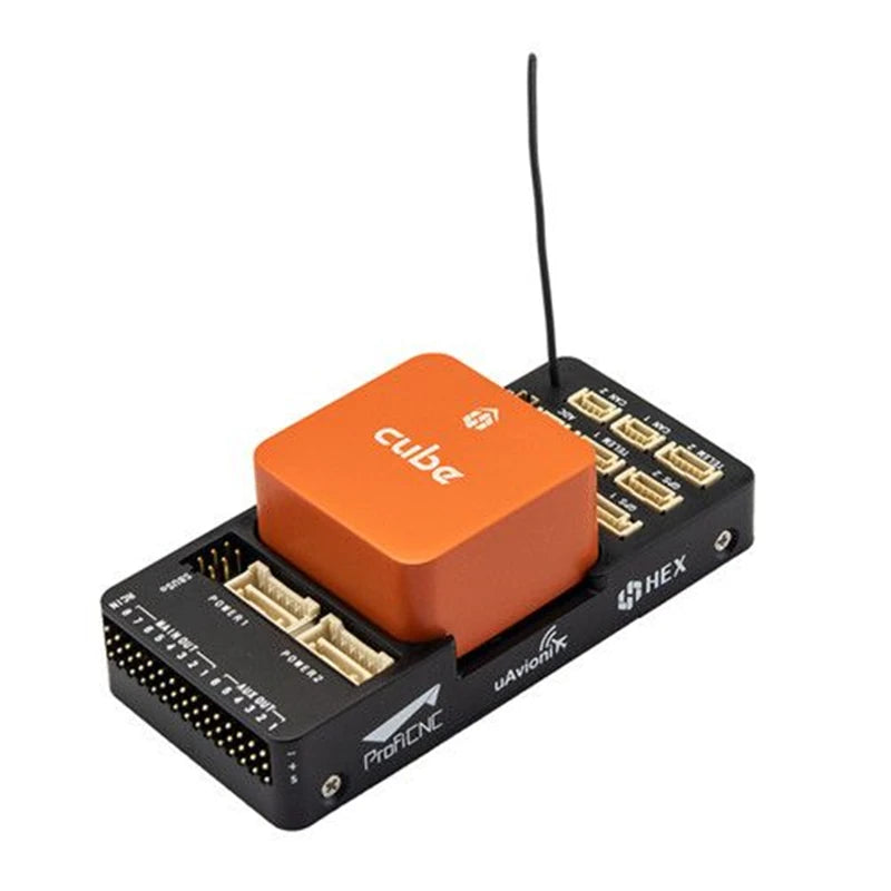 HEX Pixhawk 2.1 Cube Orange Standard Set, ADS-B Carrier Board A standard carrier board with an integrated 1090MHz ADS