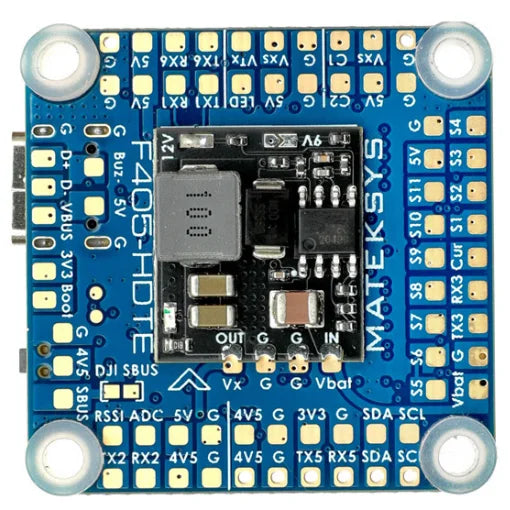 MCU: STM32F405RGT6 OSD: AT7456E