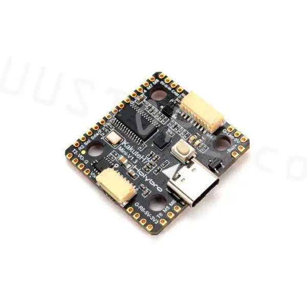 Holybro Kakute H7 Mini Flight Controller, there are LED & buzzer pad, I2C pad (SDA & S