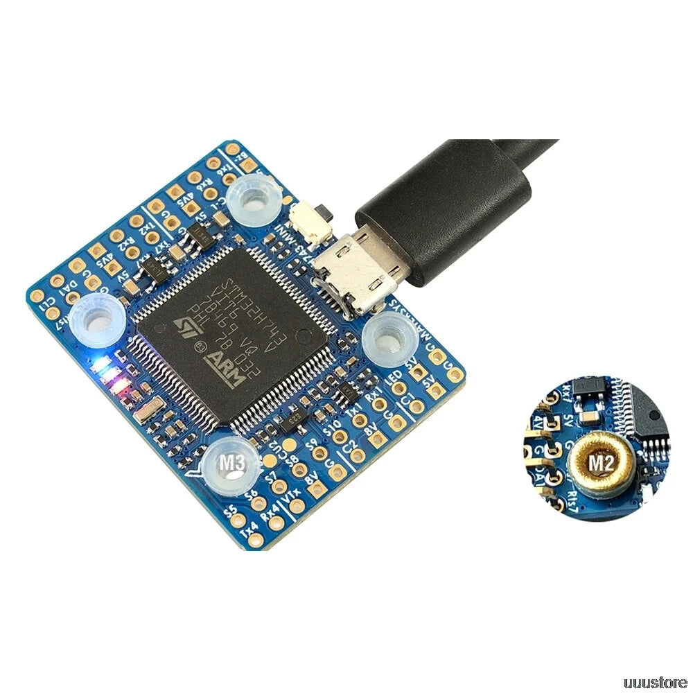 Matek System H743 / MINI H743 Flight Controller, 1x H743-MINI 6x Silicon grommets M4 to M