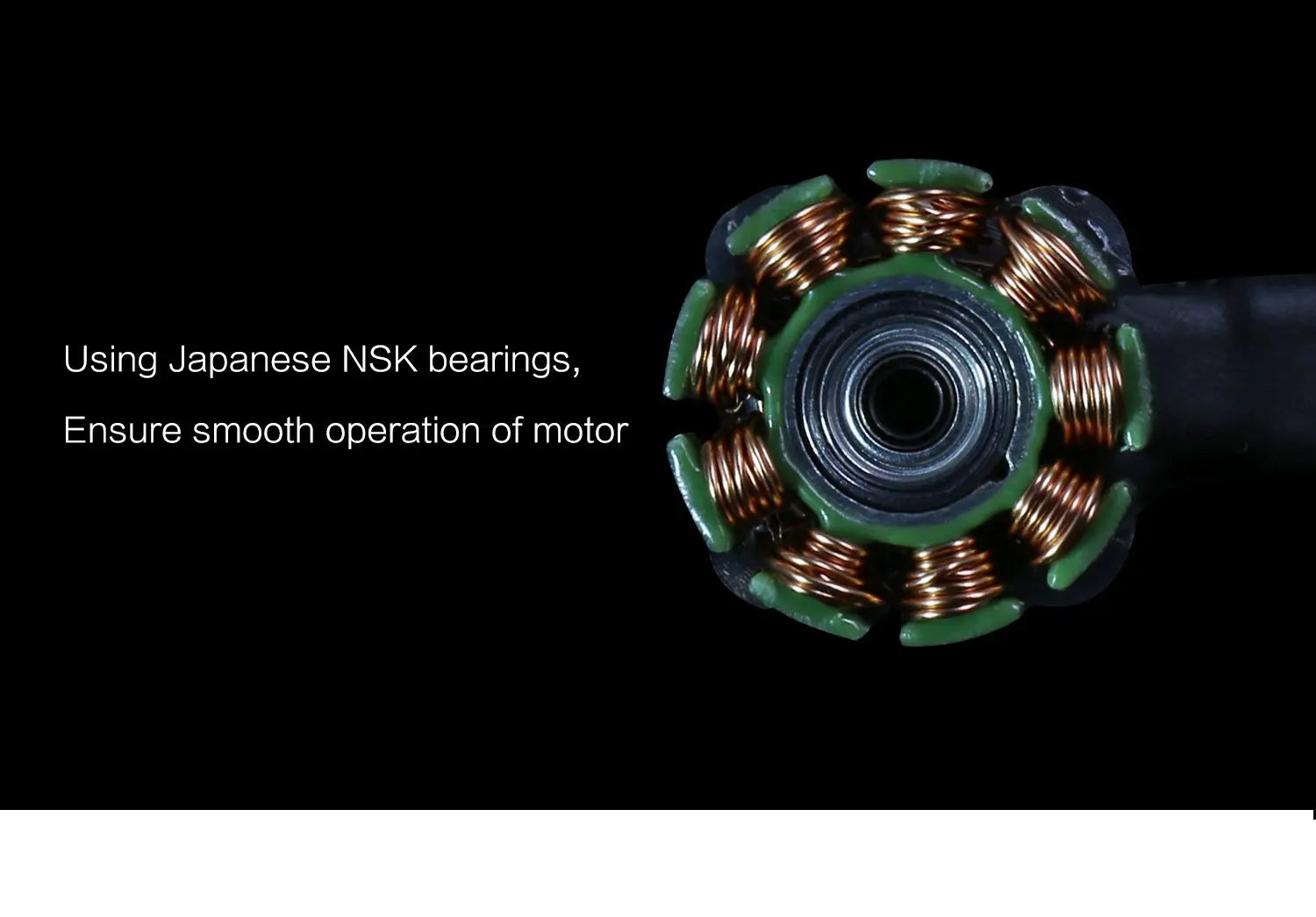 GEPRC GEP GR1105 5000kv 6000kv Motor, Using Japanese NSK bearings, Ensure smooth operation of