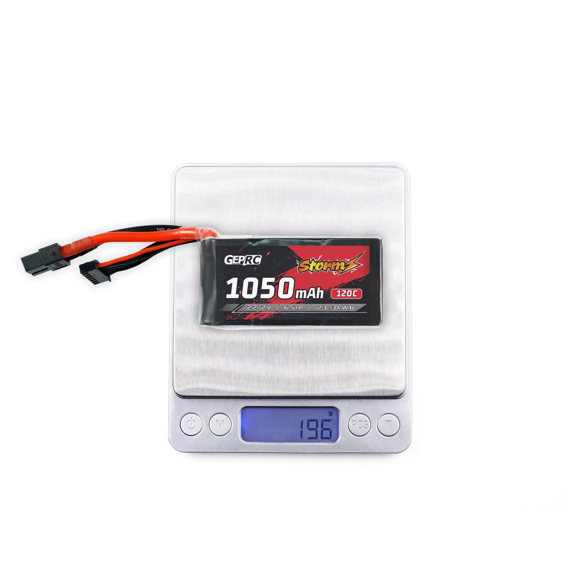 بطارية GEPRC Storm 6S 1050mAh 120C Lipo FPV - مناسبة للطائرة بدون طيار من سلسلة 3-5 بوصة لأجزاء الطائرة بدون طيار من سلسلة RC FPV Quadcopter Freestyle 9 GEPRC Storm 6S 1050mAh 120C Lipo FPV Battery -