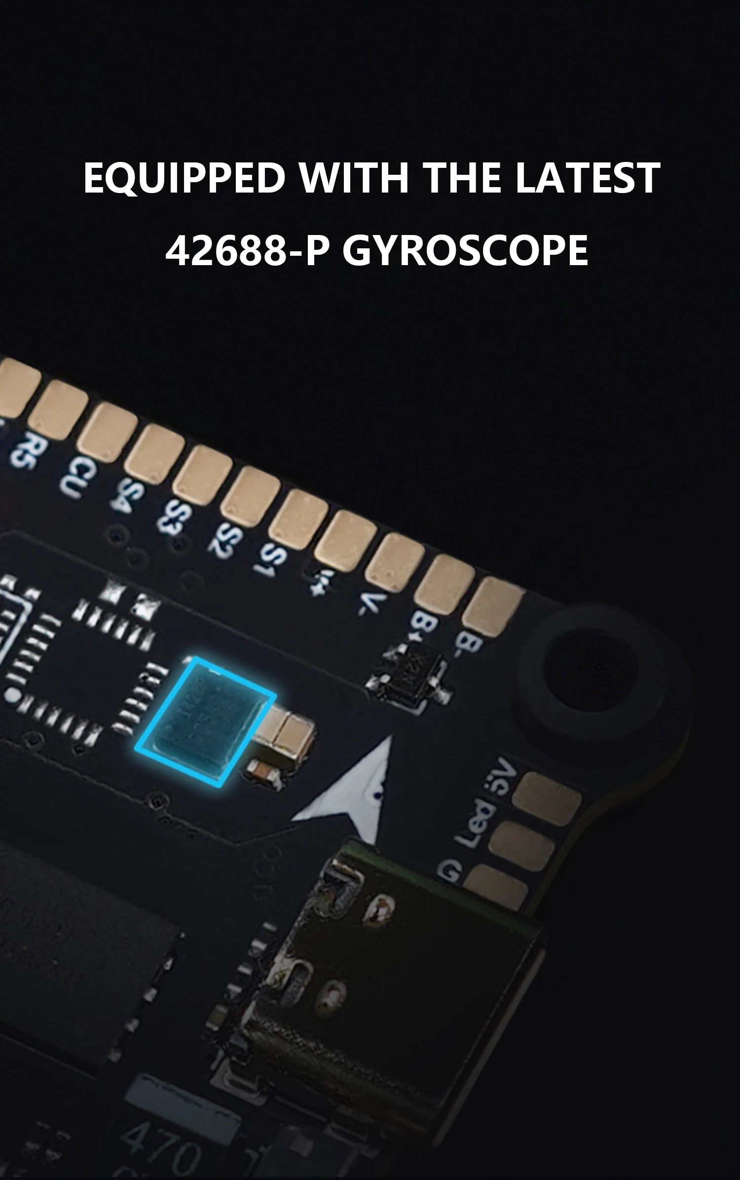 GEPRC SPAN F722-BT-HD V2 Stack - وحدة التحكم في الطيران Stack F7 BL32 50A 96K 4IN1 ESC دعم BLUETOOTH PARAMETER TUNING 12 GEPRC SPAN F722-BT-HD V2 Stack, So as to have a more delicate flying experience