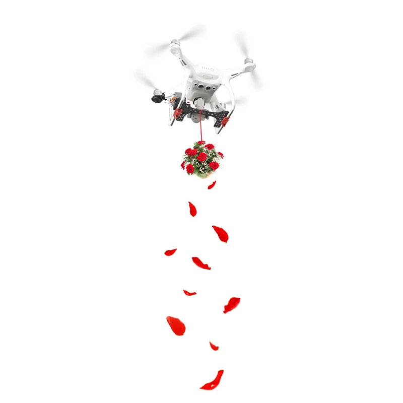 Drone Airdrop, Verify air drop kit function by turning off arm light (C1/C2) before use.
