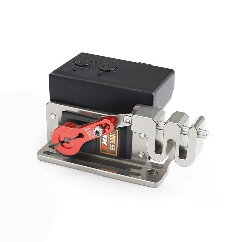 Drone Airdrop, Parachute-delivered components require locking servo gear; if not locked, adjust with airdrop kit buttons.