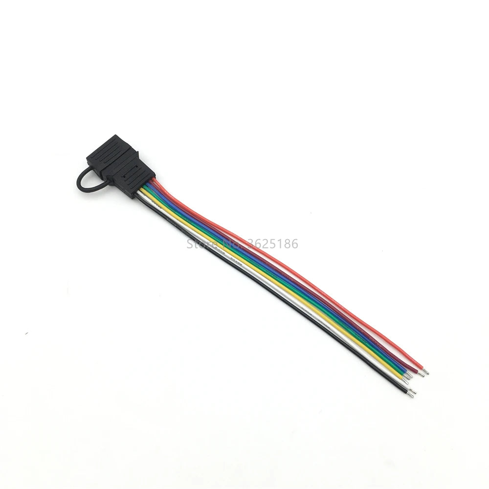 5 قطع RC طائرات 6S رأس التوازن مع كابل تمديد غطاء الشحن - سلك الرصاص 10 سم DIY لبطارية TATTU Fullymax Herewin Lipo 15 5PCS RC Aircraft 6S Balance Head with Cap Extension Charging Cable SPEC