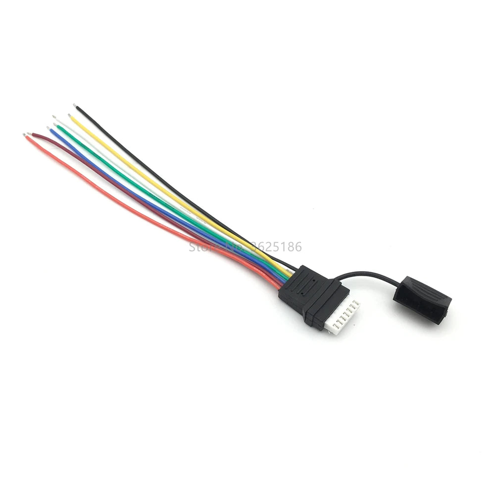 5 قطع RC طائرات 6S رأس التوازن مع كابل تمديد غطاء الشحن - سلك الرصاص 10 سم DIY لبطارية TATTU Fullymax Herewin Lipo 16 5PCS RC Aircraft 6S Balance Head with Cap Extension Charging Cable SPEC