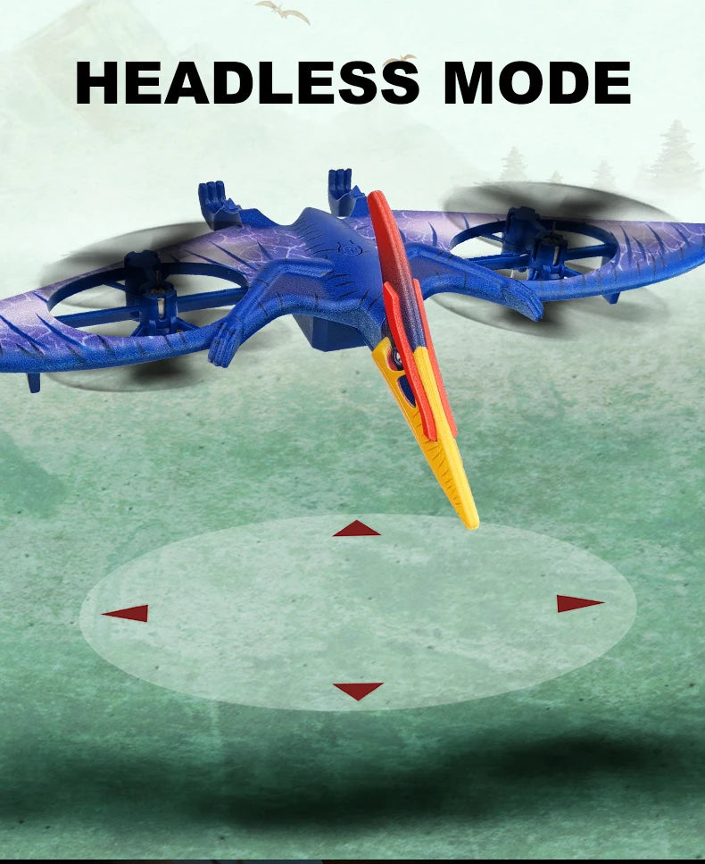 MXW New Mini Drone Dinosaur Remote Control Aircraft 2.4G