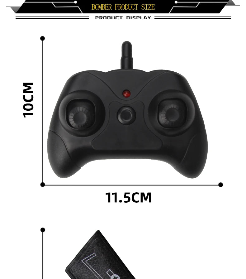 Rc Plane B2 Stealth Bomber, BOWER PRODUCT DISPLAY g 11.5CM