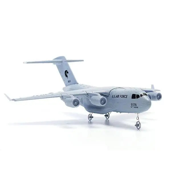طائرة بدون طيار C-17 RC - طائرة نقل طائرات ذاتية الصنع 373 مم جناحيها EPP RC طائرة بدون طيار 2.4 جيجا هرتز 2CH 3 محاور لعبة طائرة للأطفال 10 C-17 RC Drone, 1x C-17 Transport 373mm EPP DIY RC Airplane (Glue