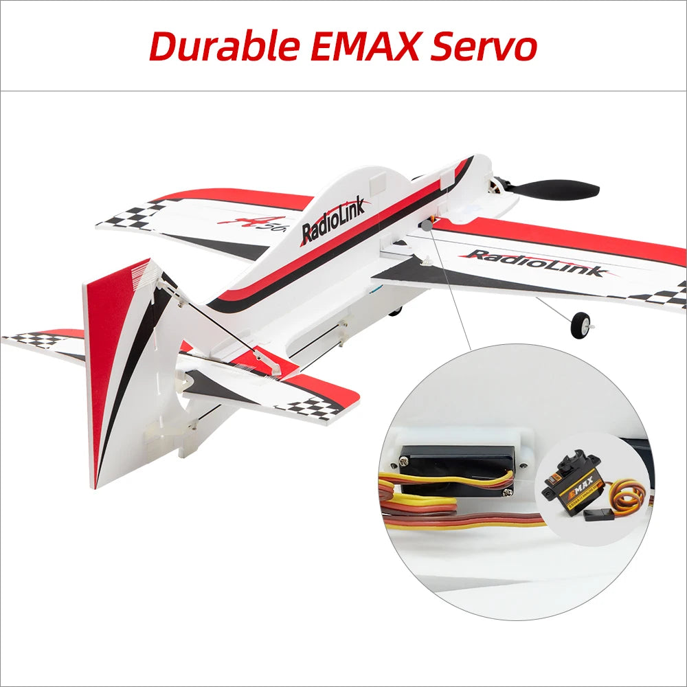 Radiolink A560 Airplane, Durable EMAX Servo RadioLink ECo1/nk MA
