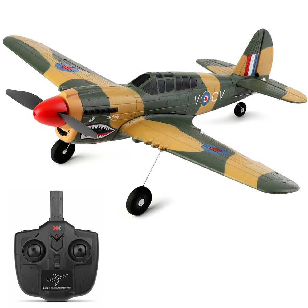 gear box system provides more thrust and power to increase the rc airplane's speed 