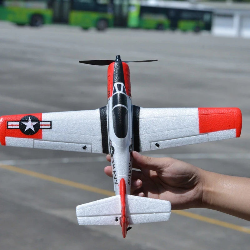 the self-stabilization of gyro system will help flying in any weather condition