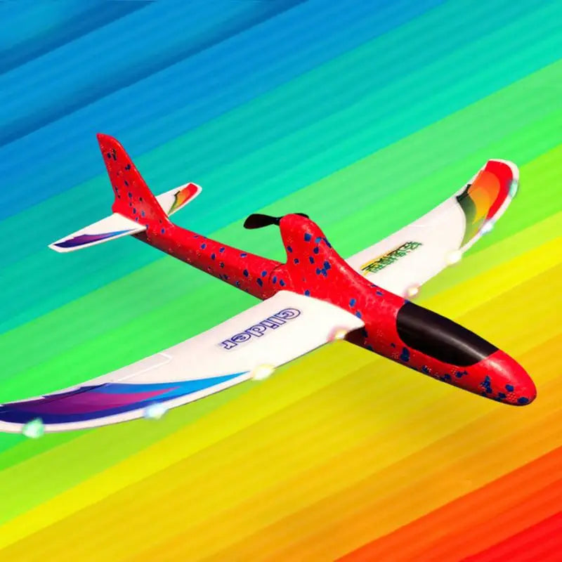 aeProduct.getSubject() Hand Throwing Airplane, DIY Gift Glider RC For Children Kids Educational Toy Capacitor Electric Fo