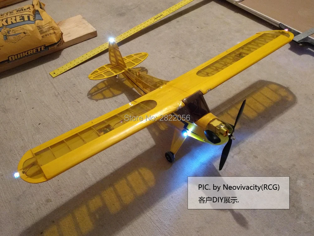 J3 Balsawood Airplane, Store No: 2822056 PIC. by ZPDIYRT: