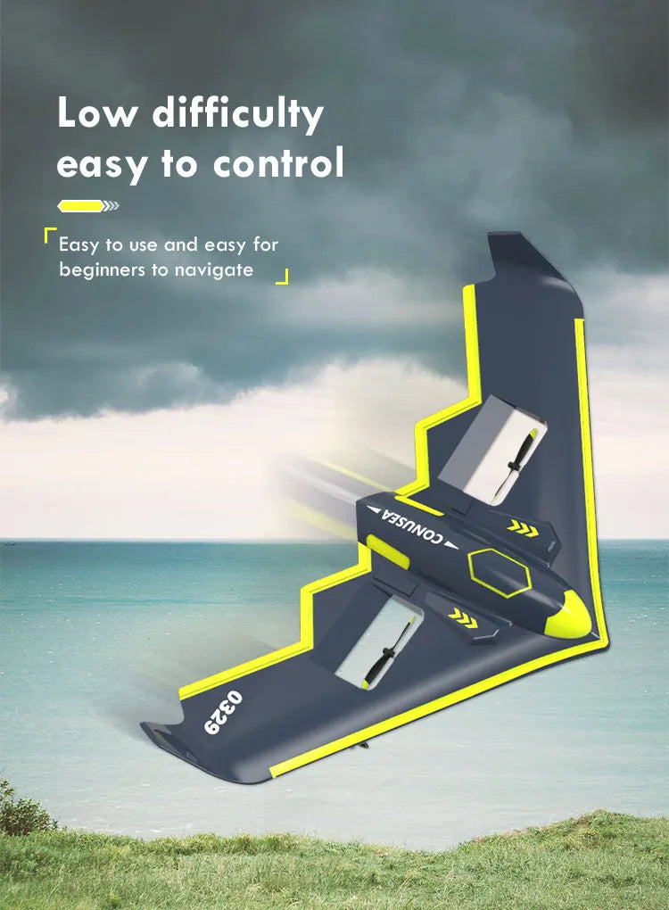 TY8 RC Airplane, Low difficulty easy to control to use and easy for beginners t0 navigate Easy 'V