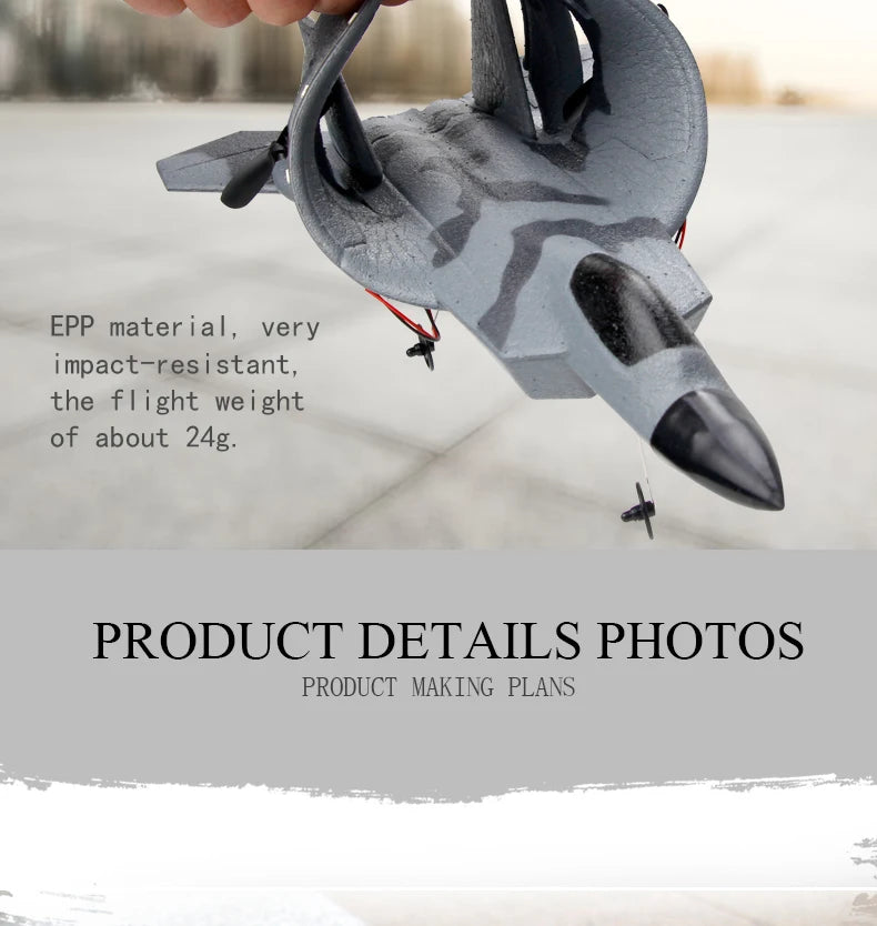 طائرة FX-622 F22 RC - 2.4G جهاز تحكم عن بعد طائرة هواية طائرة شراعية طائرة شراعية EPP ألعاب إسفنجية طائرة RC هدية للأطفال 28 FX-622 F22 RC Plane, EPP mater ial, very impact-resi stant, the