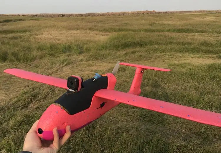 Skywalker Mini Plus Fixed Wing Aircraft, Uniquely polished "stone" design for better flight performance and texture .