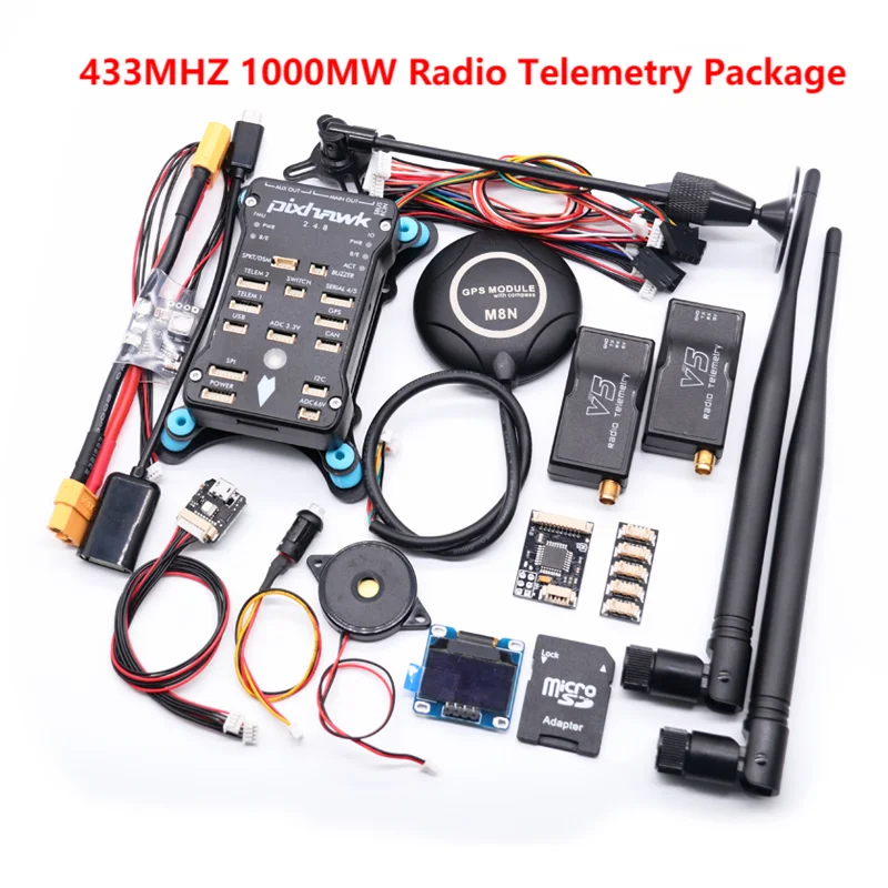 Pixhawk PX4 PIX 2.4.8 32 Bit Flight Controller, MBN LQ 1OOOMW Radio Telemetry Package Ops MoDuL!