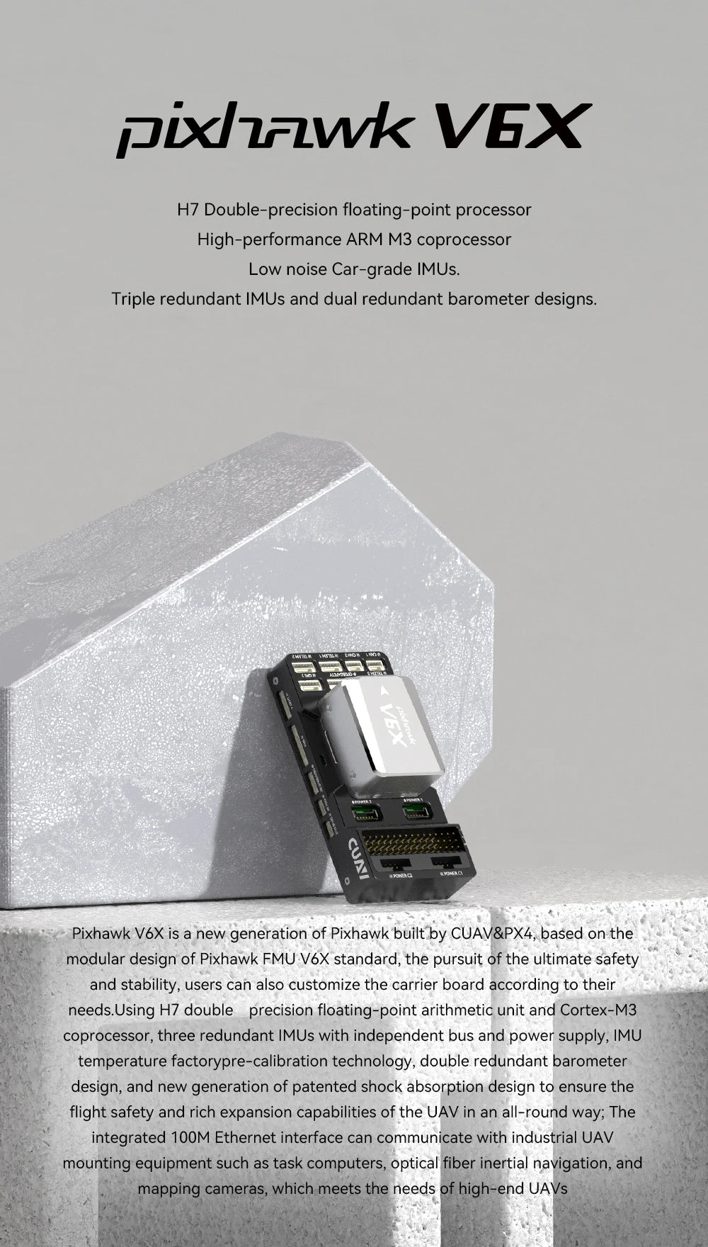 letac Jbonad Pixhawk VbX is a new generation of