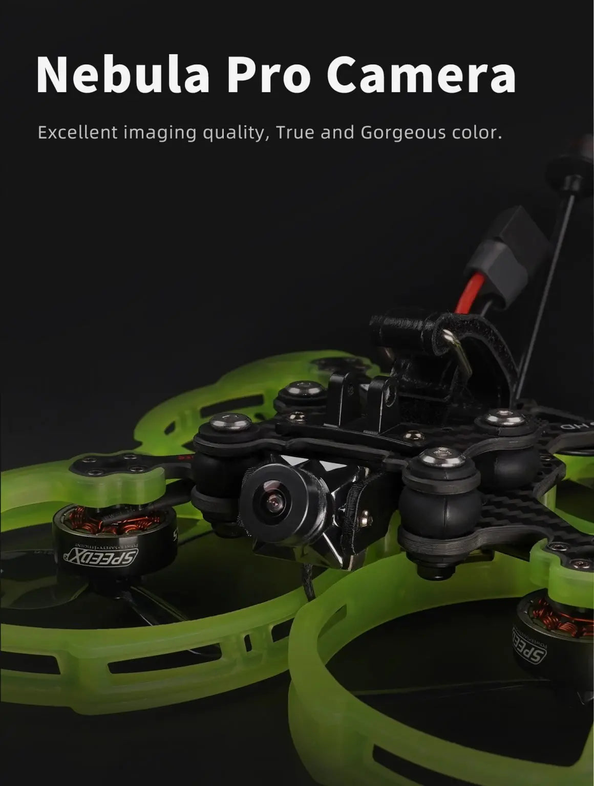 GEPRC CineLog35 FPV Drone - HD VISTA Nebula Pro 6S Cinewhoop F722-45A SPEEDX2 الارتفاع المتين RC FPV كوادكوبتر حرة بدون طيار 12 GEPRC CineLog35 FPV Drone, Nebula Pro Camera Excellent imaging quality, True and Gorgeous color . XTZ as