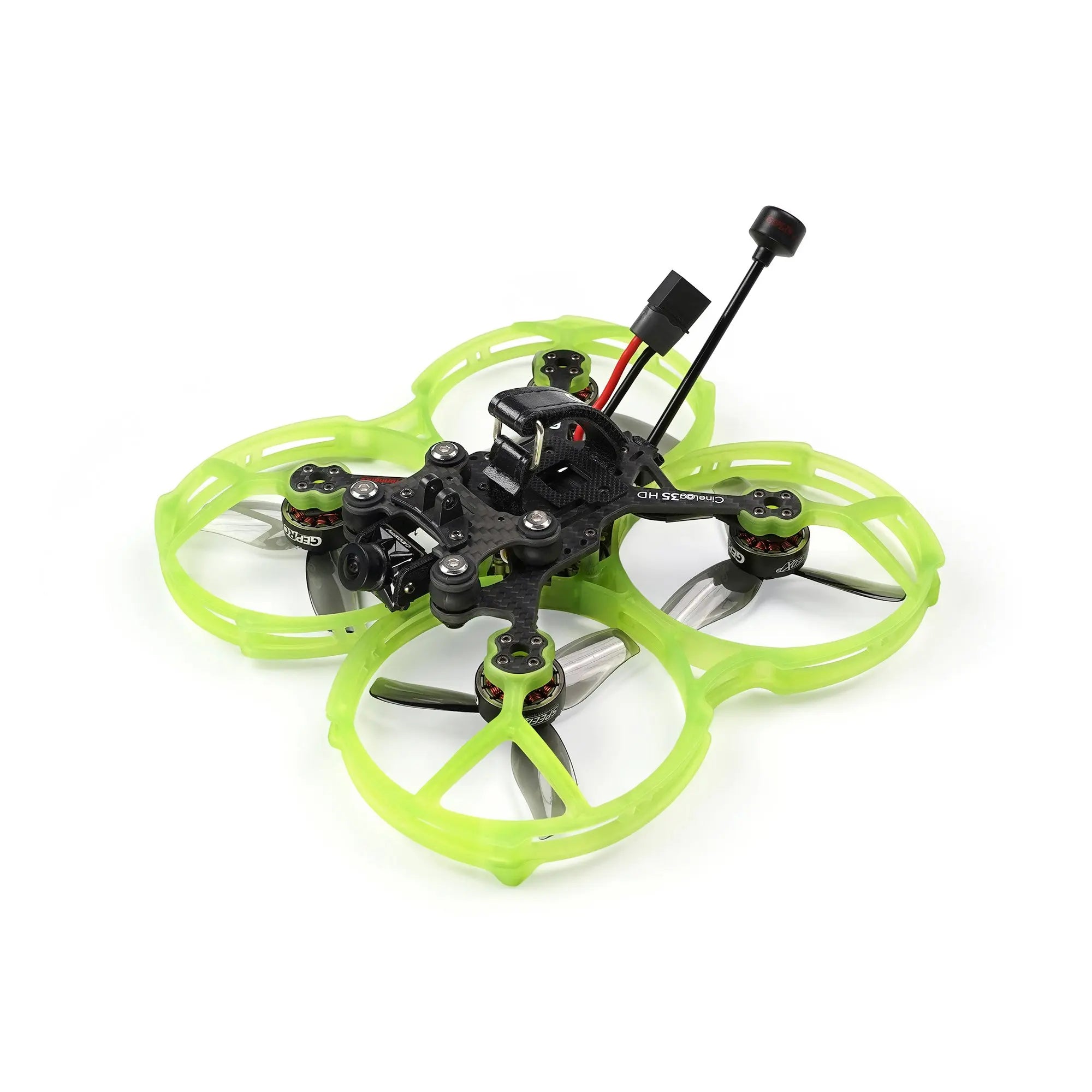 GEPRC CineLog35 FPV Drone - HD VISTA Nebula Pro 6S Cinewhoop F722-45A SPEEDX2 الارتفاع المتين RC FPV كوادكوبتر حرة بدون طيار 25 GEPRC CineLog35 FPV Drone, the integrated propeller guard design with high flight safety allows indoors and outdoors flight.