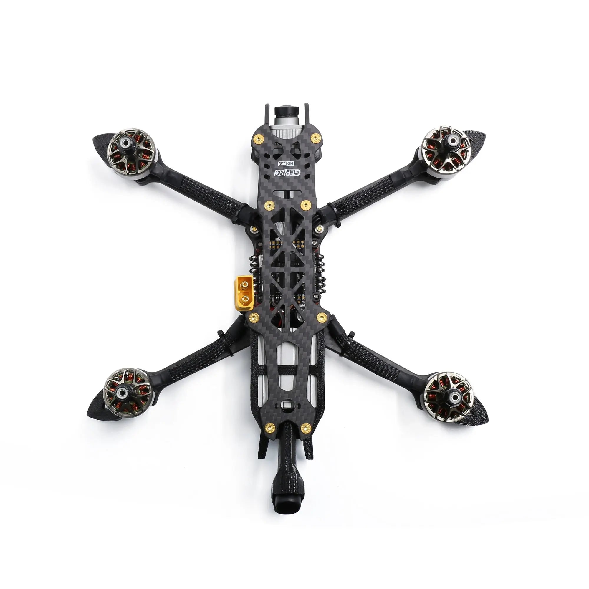 طائرة بدون طيار GEPRC MARK4 FPV - HD5 DJI FPV HD مع جهاز استقبال DJI ومحركات 2306.5 1850KV 6S 15 GEPRC MARK4 FPV Drone, Eliminates any potential installation problems.