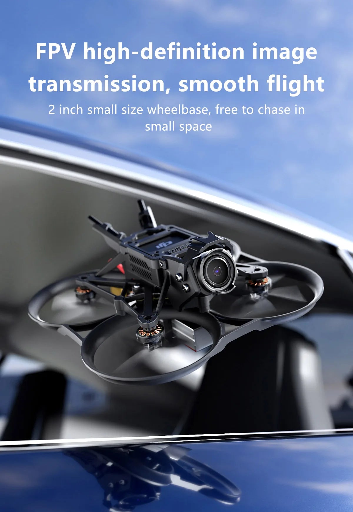 GEPRC DarkStar20 HD Wasp FPV - 2 بوصة Mini RC بدون فرش FPV Racing Drone Freestyle Quadcopter Drone Rc Airplane 12 GEPRC DarkStar20 HD Wasp FPV, FPV high-definition image transmission, smooth flight 2 inch small size wheelbase