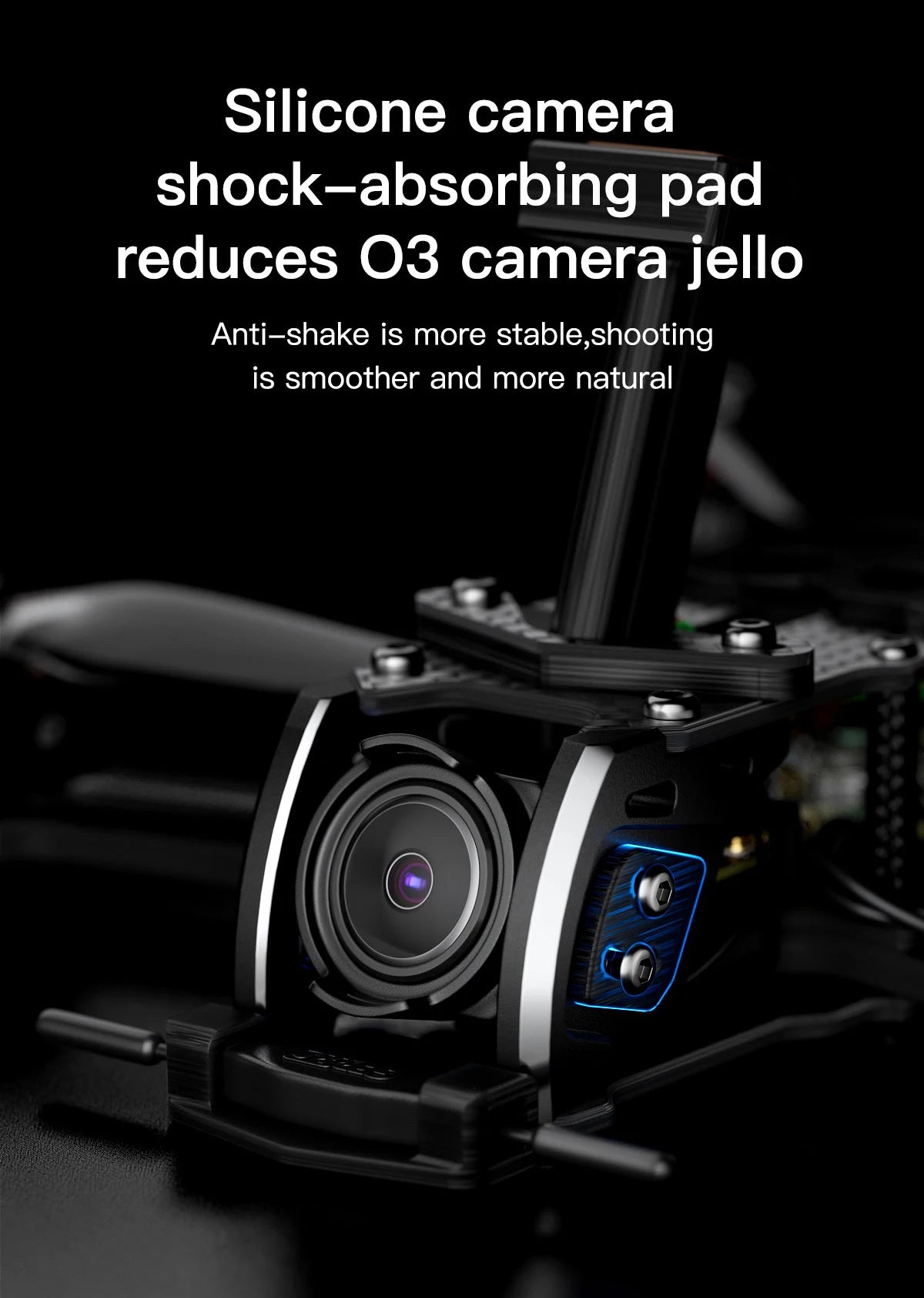 GEPRC Tern-LR40 تناظري طويل المدى FPV - GPS 32Bit 45A SPEEDX2 1404 3000KV Quadcopter LongRange Freestyle RC Drone Rc Airplane 160g 8 GEPRC Tern-LR40 Analog Long Range FPV, Silicone camera shock-absorbing pad reduces 03 camera jello .