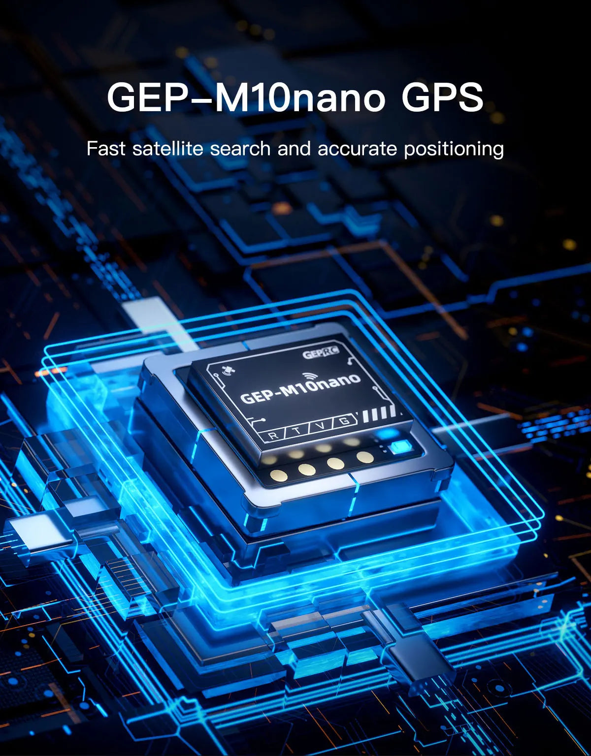 GEPRC Tern-LR40 تناظري طويل المدى FPV - GPS 32Bit 45A SPEEDX2 1404 3000KV Quadcopter LongRange Freestyle RC Drone Rc Airplane 160g 10 GEPRC Tern-LR40 Analog Long Range FPV, GepeG Gep-Mionano GPS Fast satellite search and accurate positioning Ge