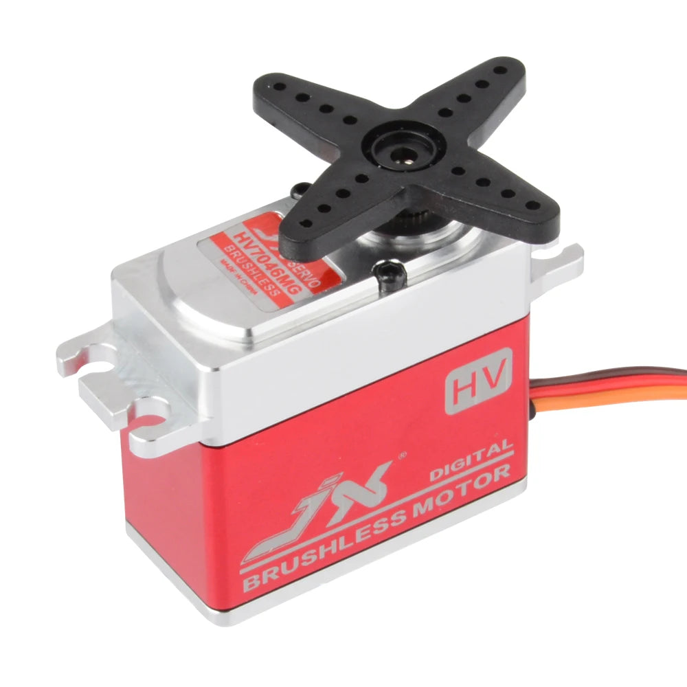 JX Servo BLS-HV7046MG - 46kg Brushless HV Digital Standard Servo Metal Gear Digital Drone Aircraft Servo RC Helicopter Parts 13 JX Servo, I BRUSHLESS JJERVO 8 HVI DIGItaL J