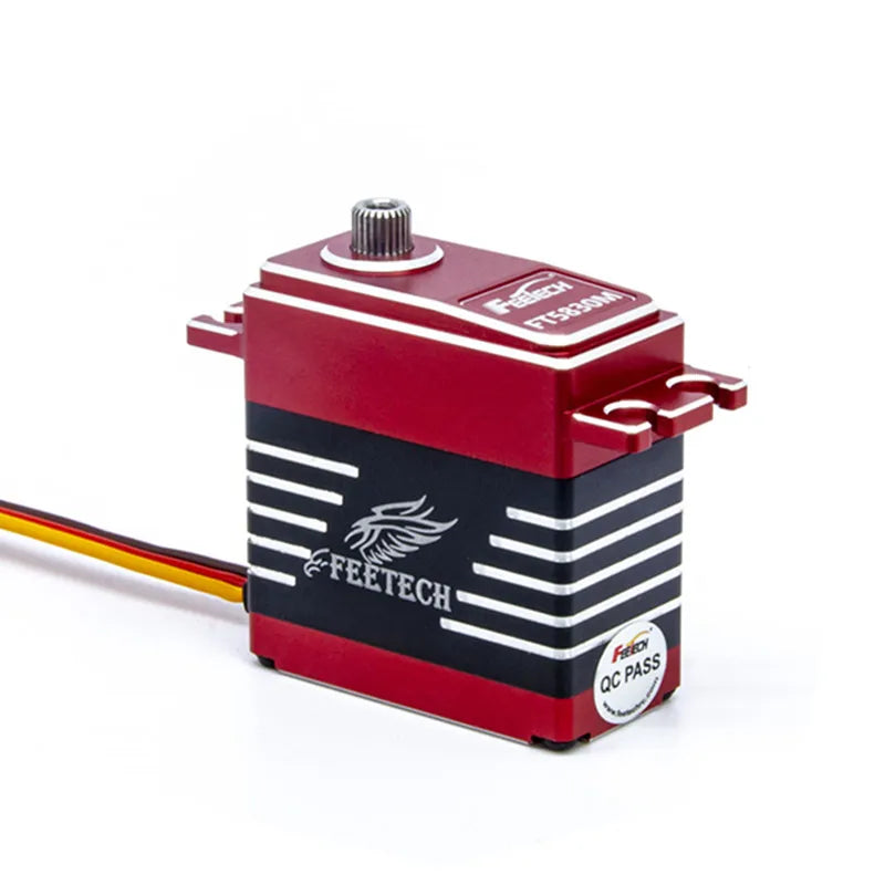 FEETECH FT5830M - 6V 7.4V 30.5kg.cm Metal shell 180 degree Steel gear high torque Waterproof digital Servo for RC Car Robot Helicopter 11 FEETECH FT5830M, FT846BL or FT6560M servos are available .