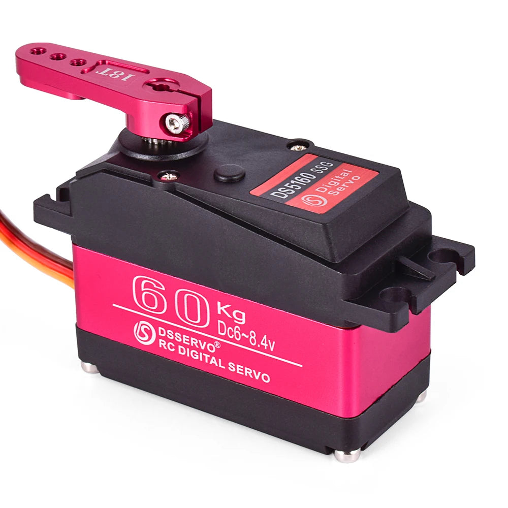 DSServo 8.4V 60Kg 80Kg 150Kg Servo - RC 1/5 Servo Waterproof High Torque Servo Metal Gear Digital Servo For Redcat HPI Baja 5B SS 28 DSServo 8.4V 60K