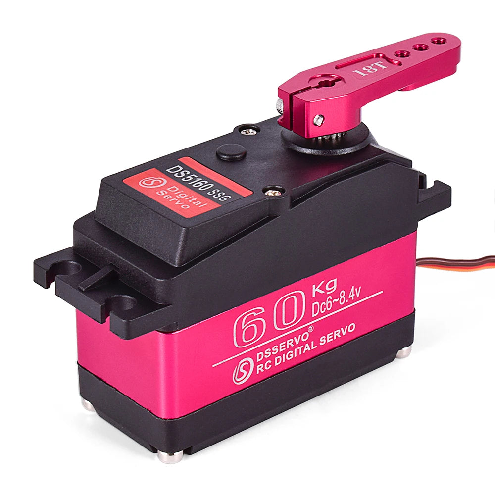DSServo 8.4V 60Kg 80Kg 150Kg Servo - RC 1/5 Servo Waterproof High Torque Servo Metal Gear Digital Servo For Redcat HPI Baja 5B SS 29 DSServo 8.4V 60K
