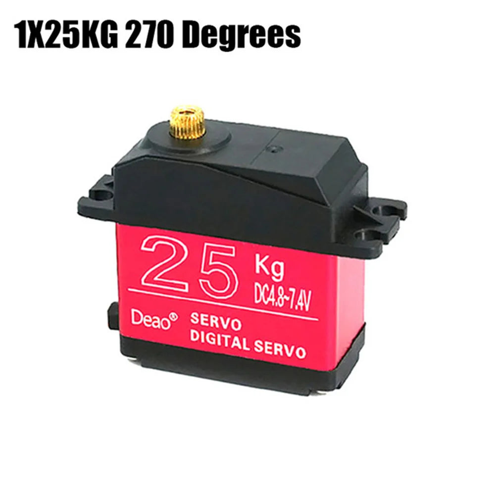 Deao 20kg 25kg 30kg 35kg Servo - 180° 270° High Torque Digital Servo Waterproof Metal Gear 25t Rc Truck Mechanical Arm 20 Deao 20kg 25kg 30kg 35kg Servo, Deao 20kg 25kg 30kg