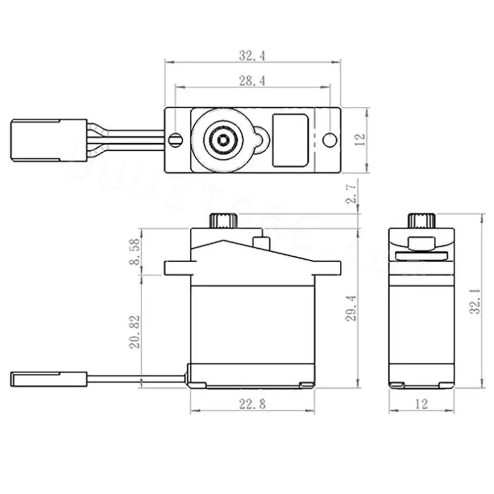 SAVOX SH-0256 Servo, an external BEC , or BEC stabilizing receiver capacitor may be needed for efficient,