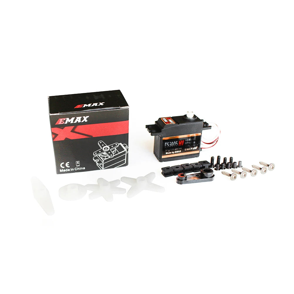 4PCS EMAX ES3005HV, EMAX Origin : Mainland China Material : Composite Material Recommend Age