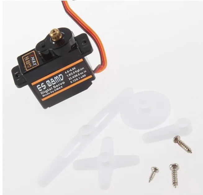 EMAX ES08MDII ES08MD II Digital Servo 12g/ 1.6/2.0 kg.cm High-speed Mini Metal Gear for RC Model Boat Car Robot 22 EMAX ES08MD II Digital Servo 12g/ 1.6/2.0